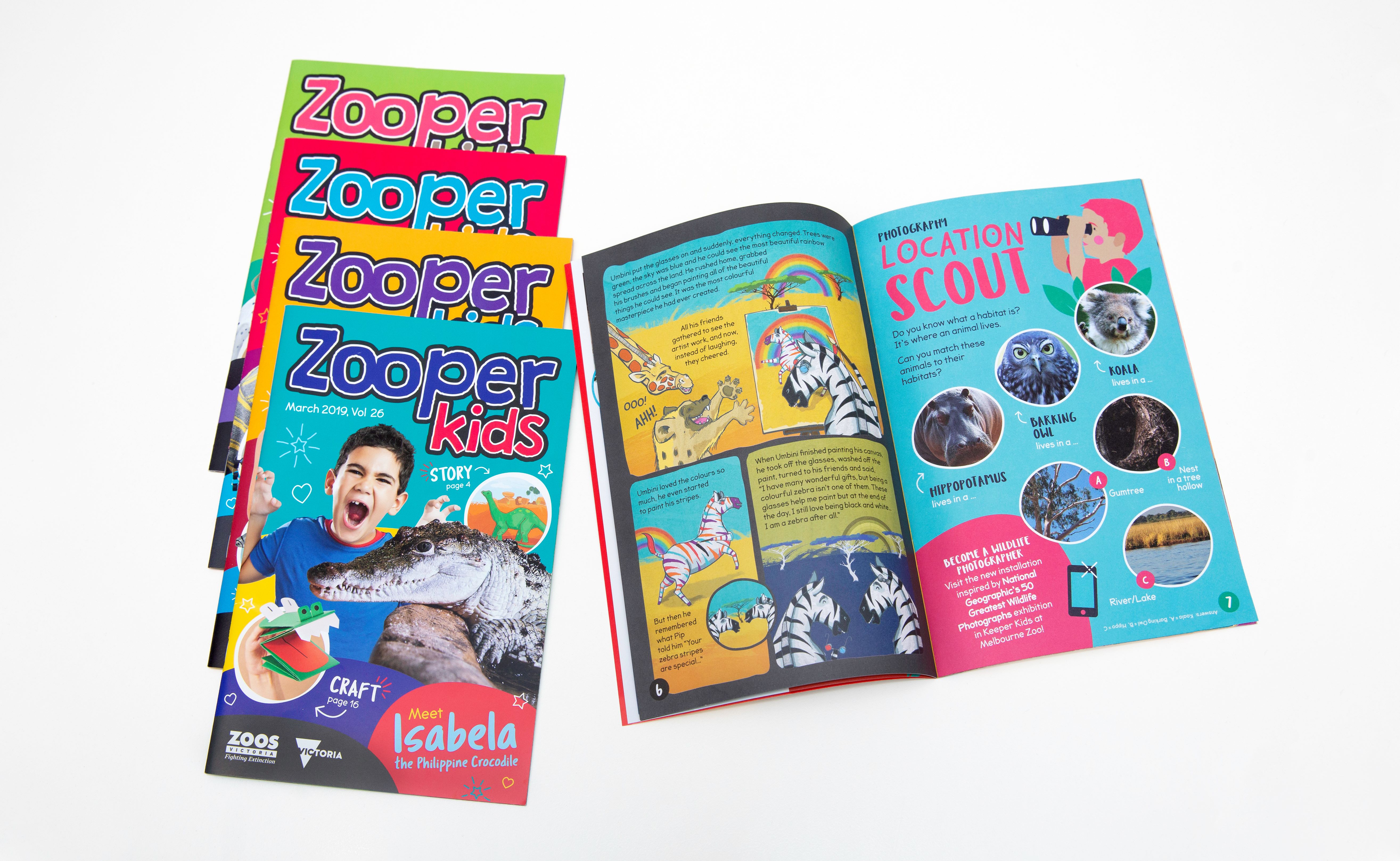 Image of Zooper Kids magazine